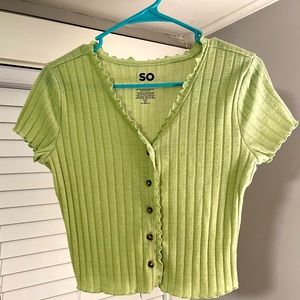 NEW SO Button Up Tee